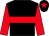 BLACK, red hoop, red sleeves, black cap, red star (Charles Black)