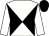 White and black diabolo, white sleeves, black cap (Mr J Tuthill)