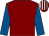 Maroon, royal blue sleeves, maroon and white striped cap (Mr Tony K Singh & Mr S Doocey)