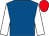 Royal blue, white sleeves, red cap (Ludlow Racing Partnership)