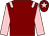 Maroon, pink epaulets, sleeves and star on cap (Holt, Carpenter, Peters, Macnabb, Webb)