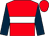 Red, white hoop, dark blue sleeves (Mrs Susan Hadida)