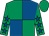Emerald green and royal blue quartered, emerald green sleeves, royal blue stars, emerald green cap (R Trow, Ap Barwell, Cj Sanders)