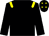 Black, yellow epaulettes, yellow stars on cap (James Peter Dowling)
