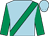 Light blue, emerald green sash & sleeves, light blue cap (Jason Mallon)