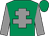 Emerald green, grey cross of lorraine and sleeves (Wdtfm Racing Club & Partner)