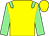 Yellow, light green epaulets and sleeves (Shawthing Racing Partnership (d Shaw))