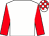 White, red sleeves, white and red check cap (Mr Anthony Ward-Thomas)