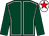 Dark green, white seams, dark green sleeves, white cap, red star (Mrs L C Taylor)