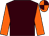 Brown, orange sleeves, quartered cap (Mr Robert Waley-Cohen)