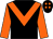 Black, orange chevron & sleeves, orange spots on cap (The Jackson Partnership)
