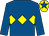 Royal blue, yellow triple diamond, yellow cap, royal blue star (Kilcommon Or Bust Partnership)