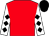 Red, white sleeves, black diamonds and cap (Doyoufollow Partnership)
