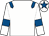 White, royal blue epaulettes, royal blue armlet, royal blue star on cap (F Quigley)