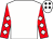 White, red sleeves, white diamonds, white cap, black diamonds (Mr Lui Carenza)