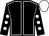 Black, white seams, black sleeves, white spots and cap (Jo-co Partnership)