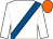 White, royal blue sash, orange cap (Mr G S Tuck)