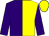 Purple and yellow (halved), purple sleeves, yellow cap (The Castletroy Partnership)
