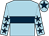 Light blue, dark blue hoop, dark blue stars on sleeves, dark blue star on cap (P Acheson)