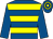 Royal blue & yellow hoops, royal blue sleeves, hooped cap (John Bernard O'Connor)