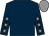 Dark blue, grey stars on sleeves, grey cap (John Patrick Hayes)