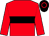 Red,black hoop on body & slvs, black cap, red hoop (Front Row Partnership)