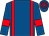 Royal blue, red braces, red armlet, hooped cap (P J H McCarthy)