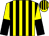 Yellow and black stripes, halved sleeves (Khk Racing Ltd & Shaikh Duaij Al Khali)