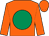 Orange, emerald green disc (Cavendish Bloodstock & Star Pointe)