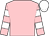 Pink, white hooped sleeves, white cap (P C J Dalby & R D Schuster)