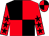 Black and red (quartered), red sleeves, black stars, quartered cap (What A Time To Be Alive 2 & Partner)