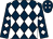 Dark blue and white diamonds (Reprobates Too)
