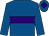 Royal blue, purple hoop and diamond on cap (Gail Brown Racing (xii))