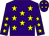 Purple, yellow stars (Allstars)