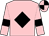 Pink, black diamond and armlets, quartered cap (Mr & Mrs Duncan Davidson)