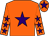 Orange, purple star, orange sleeves, purple stars, orange cap, purple star (The Stablemates)