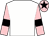 White, pink sleeves, black armlets and star on pink cap (The Captain On The Bridge Partnership)