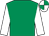 Emerald green, white sleeves, quartered cap (Mr J G O'Neill)