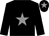 Black, grey star and star on cap (No Illusions Partnership)