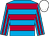 Turquoise blue, scarlet hoops, striped sleeves, white cap (Mr P Tosh)