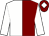 Maroon & white halved, white sleeves, maroon cap, white diamond (Brendan O'Brien)