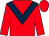 Red, dark blue chevron (Marchwood Recycling Ltd)