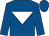 Royal blue, white inverted triangle (Sapphire Print Solutions Ltd)