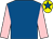 Royal blue, pink sleeves, yellow cap, royal blue star (Rory O'Brien)