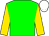 Green, gold sleeves, white cap (The Rocky Horror Partnership)