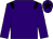 Purple, black epaulettes, black star on cap (Mrs Declan Wall)
