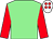 Light green, red sleeves, white cap, red spots (Probably Ok Partnership)