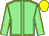 Light green, yellow seams, yellow cap (E J Reilly)