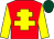 Red, yellow cross of lorraine & sleeves, dark green cap (Liam Mulryan)