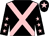 Black, pink cross belts, black sleeves, pink stars, black cap, pink star (Mr David Gilmour & Mr James Dellaway)